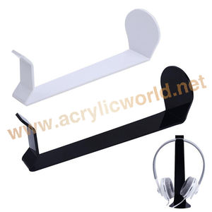 Pantalla de auriculares de acrílico transparente personalizada/estante de exhibición de auriculares/soporte de auriculares - Product Image 6