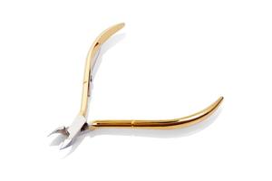 NGHIA Ensemble professionnel de ciseaux à cuticules en acier inoxydable de haute qualité en C-112 Ensemble de manucure et de pédicure en acier dur plaqué or - Product Image 6