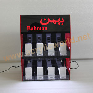 Vitrina de acrílico con luces led para cigarrillos, estante de exhibición para cigarros - Product Image 2