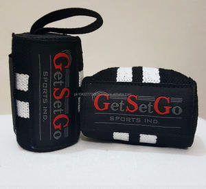 Bandes de poignet de sécurité PAKISTAN Fitness pour l'haltérophilie - Product Image 3