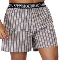 Boxer élastique de marque personnalisée 100% coton respirant et sans couture grande taille tissu tissé jetable