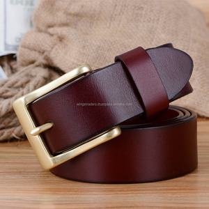 100% italiano de grano completo de cuero Real de los hombres de la correa - Product Image 2