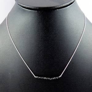 หวานสีดำนิล925สร้อยคอเงินสเตอร์ลิงเครื่องประดับเงินที่ไม่ซ้ำกันเครื่องประดับเงินที่สวยงาม - Product Image 6