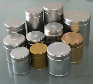 Lata de Té Original con Tapa de Rosca para Almacenamiento de Matcha, También Disponible con Impresión o Etiqueta Original - Product Image 5