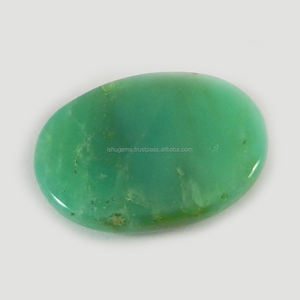 ลดกระหน่ำ! 8.70 GMS chrysoprase Jasper ธรรมชาติรูปไข่ตัด22x30มมหิน Cabochon สำหรับ IG1376เครื่องประดับ - Product Image 2