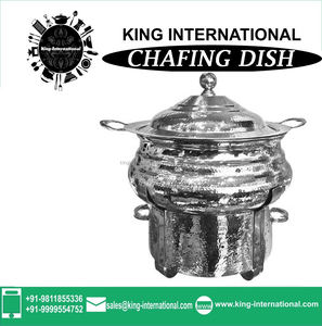 King-Juego de platos para rozadoras de cobre, equipo comercial de cocina, calentador de alimentos de oro para Hotel, restaurante - Product Image 4