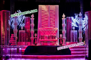 Mehraap เวทีแต่งงานการออกแบบใหม่เวทีการตกแต่งเวทีแต่งงานเอเชีย - Product Image 3