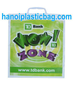LDPE rigid loop handle bags clip loop handle bag - Product Image 1