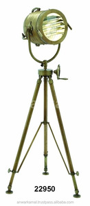 ไฟค้นหาพื้นโบราณวินเทจทองเหลืองดีไซน์คุณภาพระดับพรีเมียม - Product Image 2