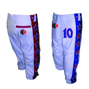 Custom Designs Plus Size Quick Dry Adult Unisex Softball Uniform <b>Pants</b> XL - Product Image 1