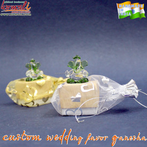 Ganesha y ganesha de cristal transparente, ornamento de coche, regalos - Product Image 4