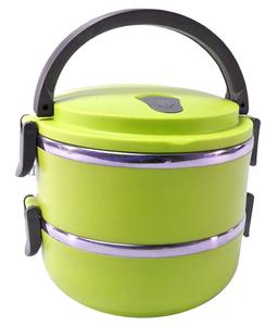 Single Tier <b>Tiffin</b>/ Steel Storage <b>Box</b>/ Steel Round <b>Lunch</b> <b>Box</b> with Lock - Product Image 5