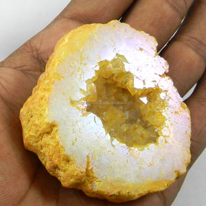 103.75 GMS Aura ธรรมชาติอัญมณีหยาบ61x62มม. สำหรับ IG2018เครื่องประดับ - Product Image 3