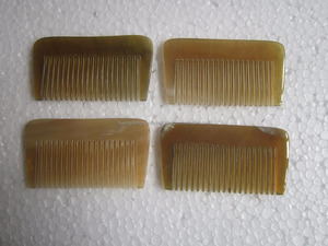 Hot sale luxury promotional buffalo - horn hair comb made in Vietnam - Product Image 2