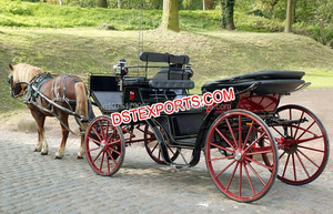 Horse Drawn Surrey Carriage <b>Buggy</b> Wedding Hand Driven Horse Drawn Tonga Horse Drawn Wedding Tonga <b>Buggy</b> Manufacturers Sydney - Product Image 5