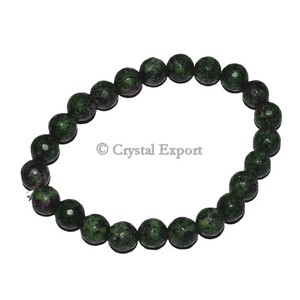 Gemstone <b>Ruby</b> Fugsite <b>Bracelet</b> - Product Image 1