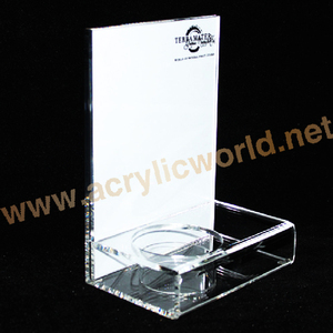 Exhibidor de Vino Acrílico Transparente Ecológico de Alta Calidad Personalizado, en Forma de Barco, con Logotipo Personalizado para 2 Botellas - Product Image 1