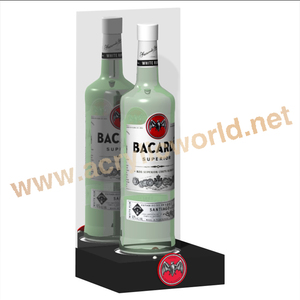 Support à vin en acrylique led, présentoir pour bouteilles de vin, ml - Product Image 4