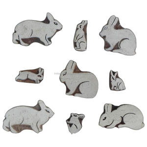 Handmade Mix <b>Wooden</b> Printing <b>Blocks</b> for Textile Printing Wholesale <b>Wooden</b> Animal <b>Blocks</b> - Product Image 1