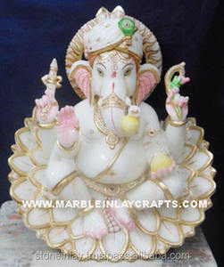 Sculpture en marbre de Lord ganati faite à la main - Product Image 1