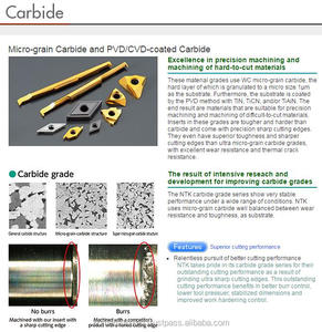 Durable NTK Cutting Tools Insert QM3 PVD Coated <strong>Carbide</strong> Chipbreaker for Industrial <strong>Use</strong> , Other Types Also Available - Product Image 3