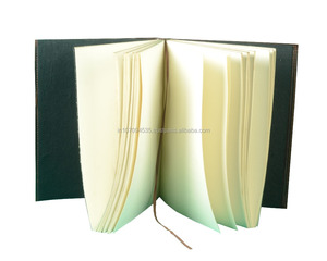 Journal intime en cuir véritable fait à la main avec cahier à couverture rigide en relief en pierre jaune et carnet de croquis ou journal intime pour unisexe - Product Image 4