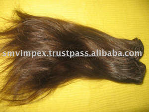 Extension naturelle de cheveux crus remy, cheveux remy indiens de temple pur, meilleurs cheveux indiens vierges indiani en gros - Product Image 3