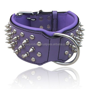 Collares para mascotas personalizados de fábrica, <span class=keywords><strong>Collar</strong></span> de perro de cuero vegano acolchado suave personalizado, ajustable, multifuncional para perros - Product Image 5