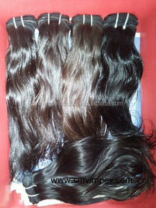 Extension de cheveux indiens vierges Remy 100% style vague profonde de 10 à 36 pouces de longueur de l'Inde sans perte de cheveux bruts - Product Image 5
