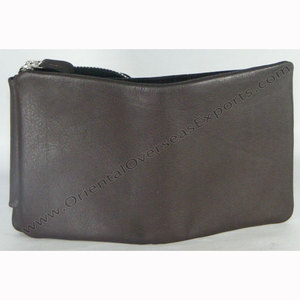 กระเป๋าสตางค์นักขี่จักรยานหนังแท้หนังวัวปรับแต่งโลโก้ซิปสั้นโพลีเอสเตอร์ Unisex สีที่กำหนดเอง - Product Image 4