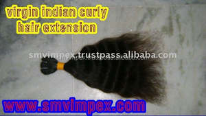 100% libre de derramamiento y enredo libre virgen indio Remy Tejido de cabello crudo. tejido de cabello natural de la India. cabello humano Remy - Product Image 4