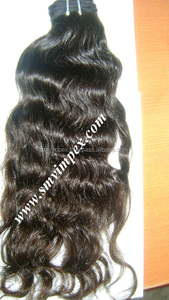 Extensiones de cabello crudo indio natural alineado con cutícula virgen de textura caliente cabello humano rizado sin procesar de La India - Product Image 5