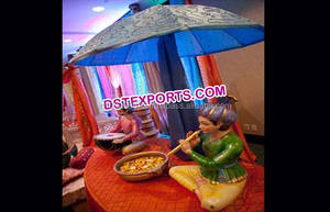 ร่มเวทีแต่งงานอาหรับMehandiเวทีร่มสีทองมุสลิมMehndiขั้นตอนร่มอินเดียและParsolsตกแต่ง - Product Image 2