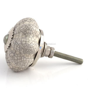 Bouton de porte en céramique pour cuisine chambre hôtel extérieur école entrepôt utilisation de l'hôpital pour tiroirs et commodes - Product Image 3