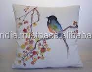 Custom Screen Print Cotton <b>Cushion</b> Cover for Breathable Natural Solid Color Cotton Pillow Cover at Quick Dry Cotton Pillow Cover - Product Image 4