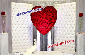 Paneles de Cuero Blanco Acolchado para Fondo de Boda, Paneles de Cuero Acolchado con Cristales, Fabricante de Paneles de Cuero Acolchado para Bodas - Product Image 6