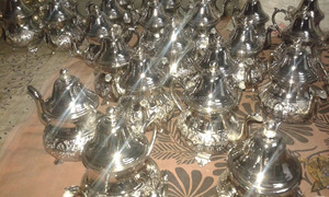 โลหะกาน้ำชาถ้วยหรูหราพื้นที่โปร่งใสคลาสสิกที่ทำด้วยมือห้องครัวแฟชั่นที่กำหนดเองภาพเทคนิคสไตล์ - Product Image 3