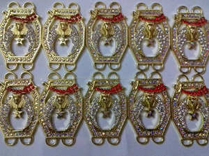 Cadena de Collar con diamantes, Collar con encogimiento masónico, hecho en paquistaní, nuevo diseño, 2021 - Product Image 3