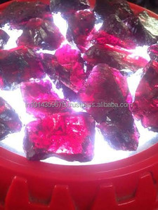 โกเมนหินโกเมน4มม.,หินโกเมนหยาบสีม่วงสำหรับเหมืองหิน Garnet