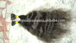 Cabello Remy humano 100% de alta calidad que teje hermosa onda profunda suelta Natural con cabello indio rizado italiano - Product Image 4