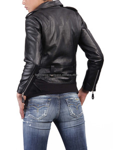 Chaqueta de cuero estilo motocicleta ligera de último diseño para hombres y mujeres, prendas de vestir exteriores transpirables elegantes, fabricante OEM - Product Image 3