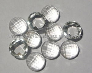 
 
 
 คริสตัลควอตซ์ธรรมชาติคุณภาพสูง - ทรงรีเจียระไนแบบเพชร สีใส ผ่านการบำบัดตามธรรมชาติ แหล่งกำเนิดจากประเทศซีเอฟ | - Product Image 5