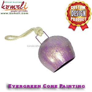 Campanas de vaca de hierro hechas a mano en estilo suizo, campanas de metal al por mayor para decoración del hogar y el jardín, decoración rústica, uso colgante al aire libre - Product Image 2