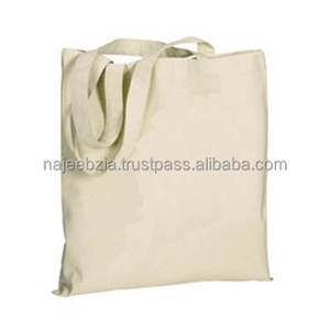 Bolsas de mano de algodón con impresión de logotipo personalizado - Product Image 1