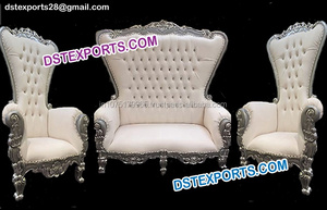 Muebles de Escenario Tallados para Bodas, Sofá Shahi Maharaja para Bodas Reales, Diseño Elegante, Nuevo Diseño de Muebles para Bodas, Reino Unido, Estados Unidos - Product Image 6