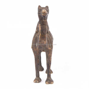 Figura decorativa hecha a mano de bronce de latón indio, estatua de Camel, artículos de regalo para decoración del hogar, SBG-289 de 17x19 cm - Product Image 3