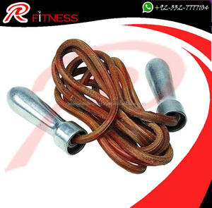 Corde à sauter de haute qualité avec poignées en cuir et roulements à billes pour le fitness et le cardio - Product Image 6