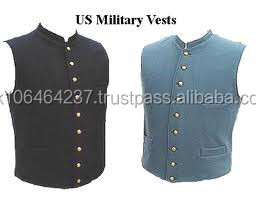 Logo personnalisé coupe-vent extérieur Reproduction taille manteaux pour hommes nouveau Design 100% tissu de laine Vintage gilets - Product Image 4