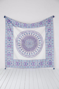 Medallón urbano tapiz bohemio pensamiento mágico colgante de pared Mandala impreso reina decoración India arte para el hogar - Product Image 2