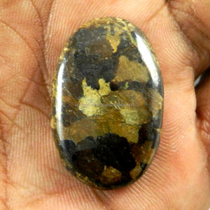 คอลเลคชั่นทันสมัยของ bronzite Jasper แท้31x20มม. 7.01Gms เจียระไนทรงรีอัญมณีธรรมชาติหลวมสำหรับการทำเครื่องประดับ - Product Image 3